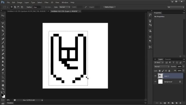 Pixel Art Yapmak, Büyütmek ve Fotoğrafları Pixel Art'a Dönüştürmek ( Photoshop ) смотреть онлайн