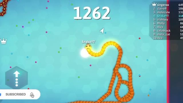 COLLECTING BIGGEST SNAKE DELICIOUS SCORE IN SNAKE.IO! Epic Snakeio Gameplay смотреть онлайн