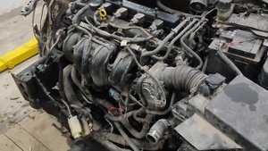 двигатель L8. mazda 6. 1.8