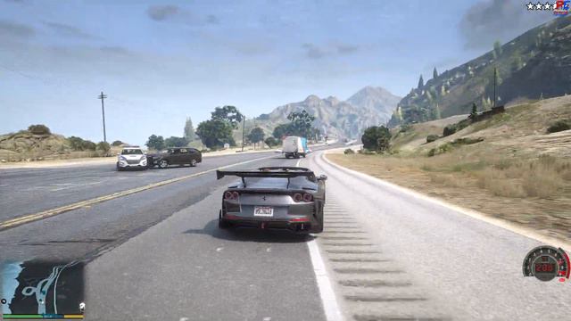 페라리 812 스탤론 GTS 만소리 에디션 - GTA V Los Santos 로스 산토스 관광하기 #102 смотреть онлайн