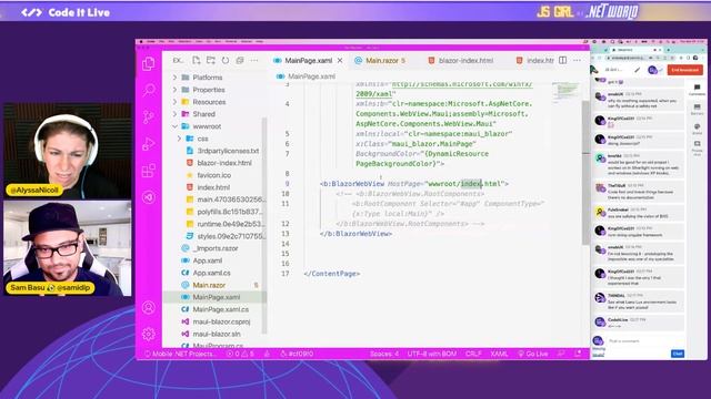 JS Girl in a .NET World - .NET MAUI Blazor & JavaScript App смотреть онлайн