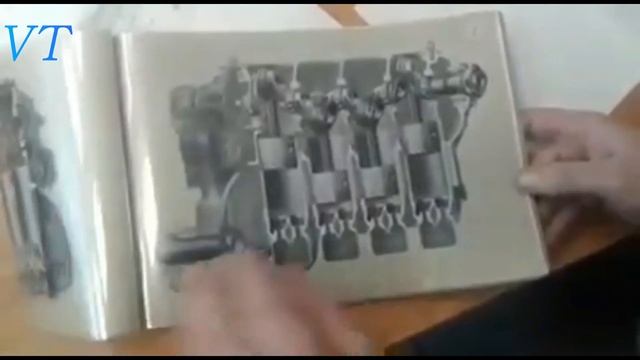 Инструкция по разбору двигателя Германия 1942 год.