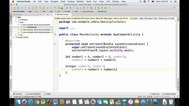 Free Tutorial: Android Studio Crash Course - Integer Variables смотреть онлайн