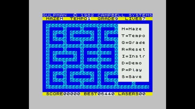 Gulp Man - on the ZX Spectrum 48K !! with Commentary смотреть онлайн