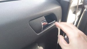 неисправность левой задней двери Opel Zafira B