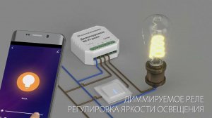 Wi-Fi реле Elektrostandard для дистанционного управления освещением.