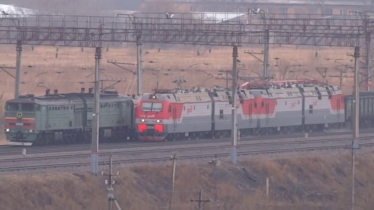 2ЭС5К-078, 2ЭС5К & 2ТЭ10М-0360 смотреть онлайн