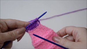 Короткие носки спицами