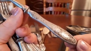 71. ?ВИНТАЖНЫЕ СТОЛОВЫЕ ПРИБОРЫ. #винтажные#столовыеприборы#