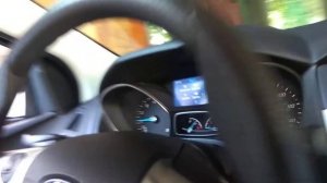 Форд фокус Как убрать информационное  табло по замене масла ?