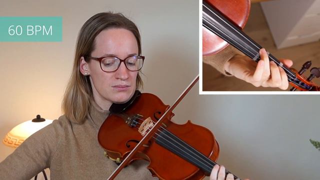 How To Play O come O come Emmanuel  Christmas Song  Easy Violin Tutorial