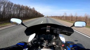 YAMAHA FJ1200_открыл сезон 2022. Прохват на старичке!