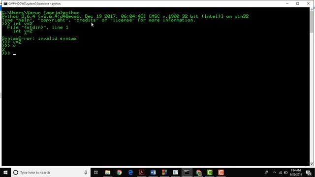 Python Tut. #1 | Basics - print, datatypes, zen of python etc.