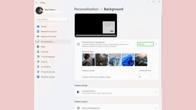 How to set seperate wallpaper on dual monitor windows 11 смотреть онлайн