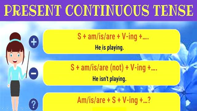 Present Continuous Tense | The Tense | Part 2 | Exercises with Answers | Jyoti's EnGram смотреть онлайн