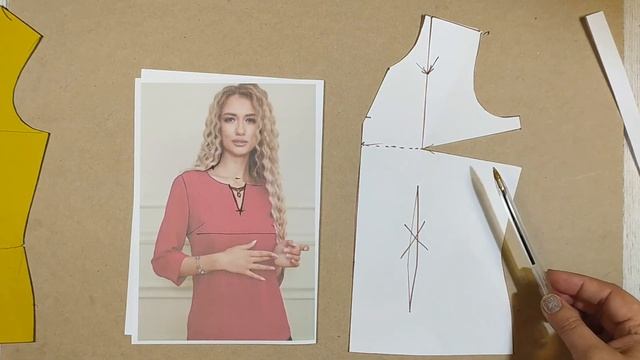 Выкройки блузок.Как сделать вырез горловины.