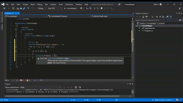 Write a program using for loop to print sum of first 100 ODD and Even using Asp .Net C#