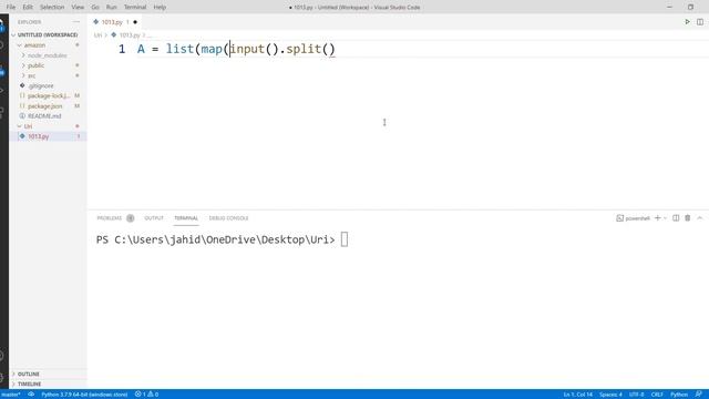 Problem Solving With Python - URI Online Judge 1013 [ The Greatest ]