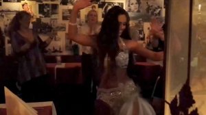 Isabella Bellydance in Restaurant 2015|*Drum Solo by Sadie+Improvisation*HD