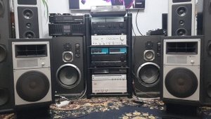 Technics SB 440 & Denon pma 1080r test обзор внутри