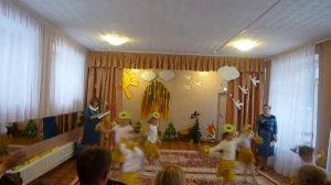 Осенний утренник в подготовительной группе детского сада Танец Подсолнухи