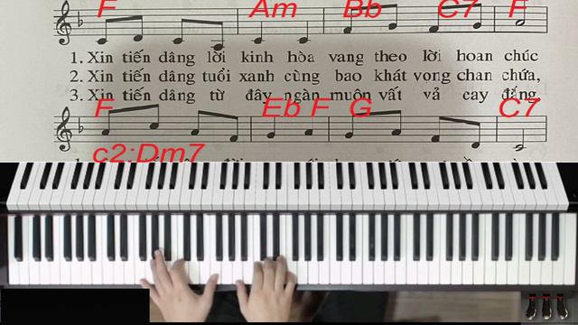 Hướng Dẫn Hoà Âm Dâng Lễ-Đệm Hát Thánh Ca-Dâng Lễ 2 Phạm Liên Hùng