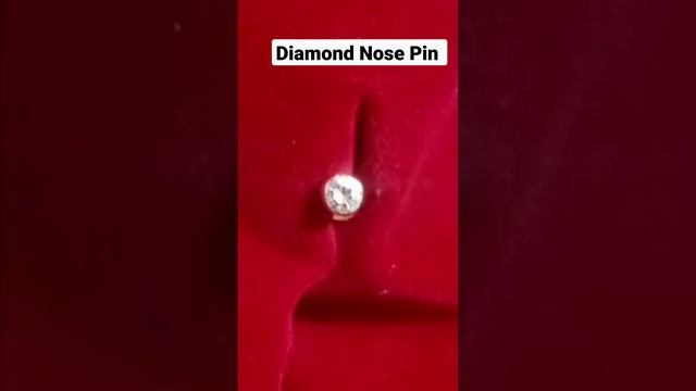 Diamond Nose Pin #diamondsetter #shorts #naatunaatu