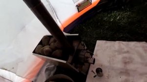 Палатка УП 2 как дом, кухня и баня в одном видео!/Tent UP 2 - house, kitchen and tourist sauna