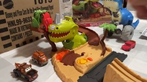 Dino Playground Trackset: Unboxing & Review — The Latest Cars On The Road Playset