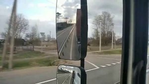 работа водителем в Питере на контейнеровозе, первый рейс Питер - Москва.