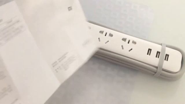 Удлинитель Xiaomi Mi Power Strip (3 розетки+3 USB, белый) смотреть онлайн