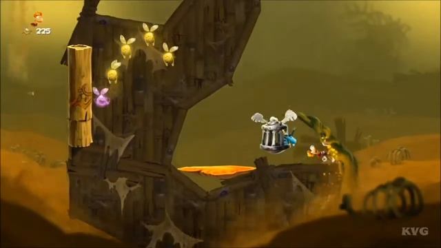 Rayman Legends - Walkthrough - Part 44 - Rescue Sibylla (X360/PS3/PC) [HD] смотреть онлайн
