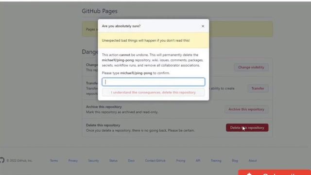How to Delete Repository in GitHub 2022 смотреть онлайн