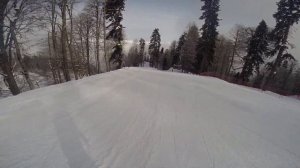 Роза Хутор. Трасса Обер Хутор