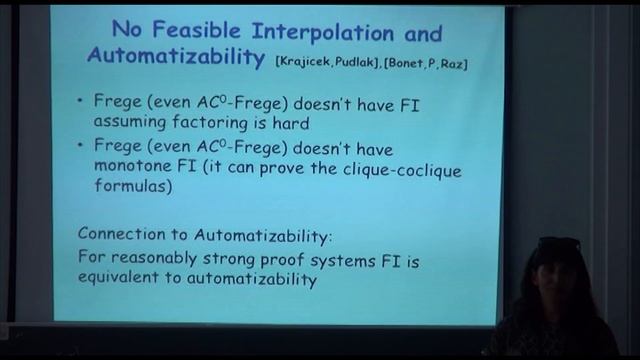 Tutorial on Proof Complexity. Part II