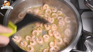Паста с креветками