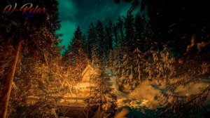 ? Зимняя ночная Вьюга в лесу воет, шумит и кружится. Снежный вальс украшает чудесный домик. Для сна