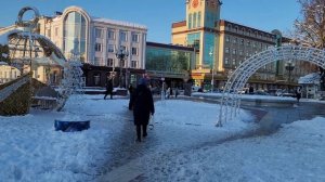Такая вот зима 2022 в Калининграде. Прогулка #10