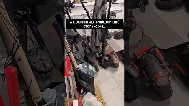 Сезон 2023 держал нас в тонусе до конца октября #ремонтэлектросамокатов #крыша смотреть онлайн