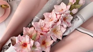 МК Гладиолус от Елены Тугановой. Монобукет к 1 сентября