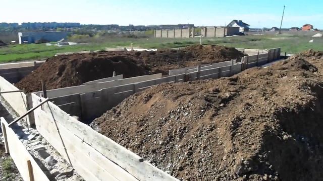 Цоколь и установка опалубки! смотреть онлайн