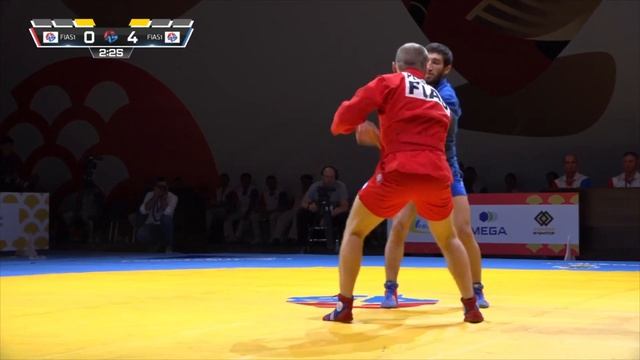 PETUKHOV Nikita vs TLISHEV Kharun. World SAMBO Cup 2023 in Kyrgyzstan