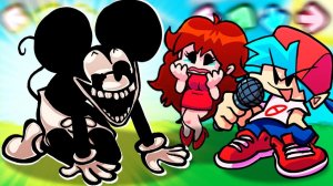 ЖУТКИЙ Хоррор Босс Микки Маус vs Friday Night Funkin' Vs Mouse (ФНФ Мод, КРИПИПАСТА)