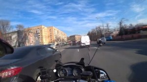 BMW R1200RT в междурядье (2)