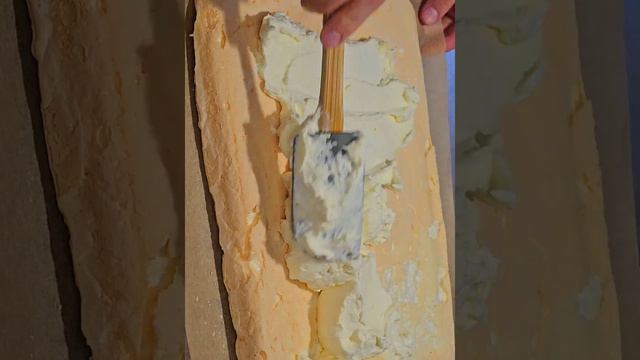 Меренговый рулет из 6 белков, идеальный рецепт!! Rouleau de meringue délicieux 😋