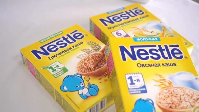 Детские каши Nestlé® От Поля до Ложечки с любовью к делу