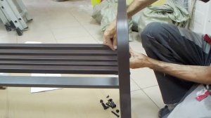 Лавочка для САДА. Покупка в Леруа Мерлен.