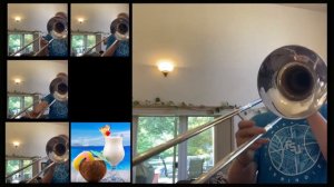 Escape(piña colada song) Trombone Loop Arrangement