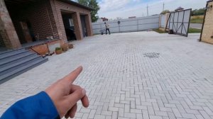 что стало с брусчаткой через год. вибролитой кирпич