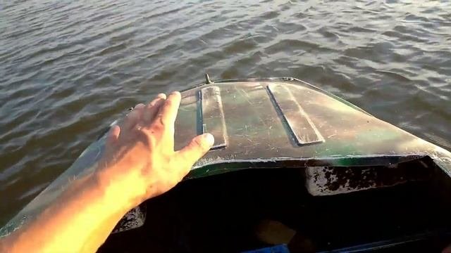 ПЕРВЫЙ СПУСК НА ВОДУ! Лодка 
